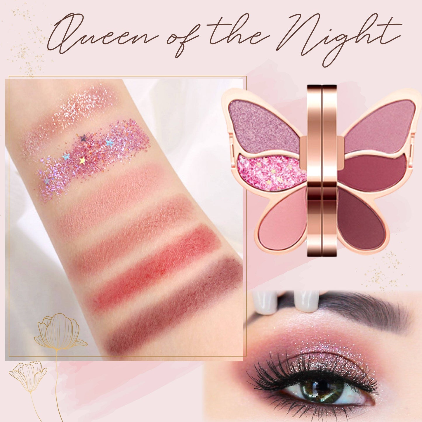 Snugvego Fairy Butterfly Shadow Palette
