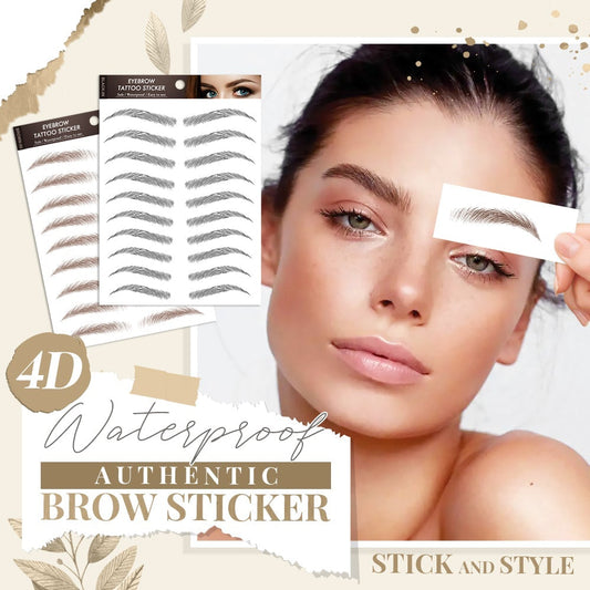 Snugvego 4D Waterproof Authentic Brow Sticker